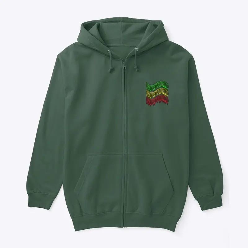 “Rasta Drip” Zip-Up