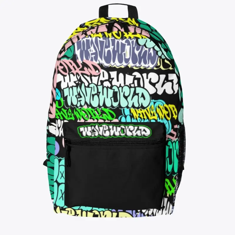 "Graffiti Bombed" Backpack