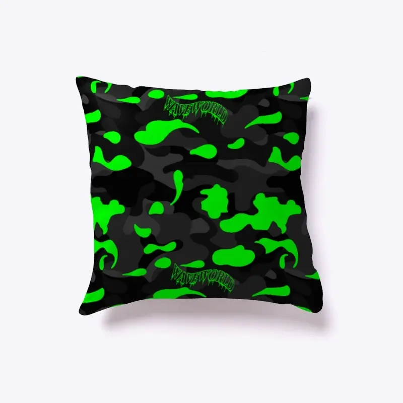 “Wave Camo” Pillow