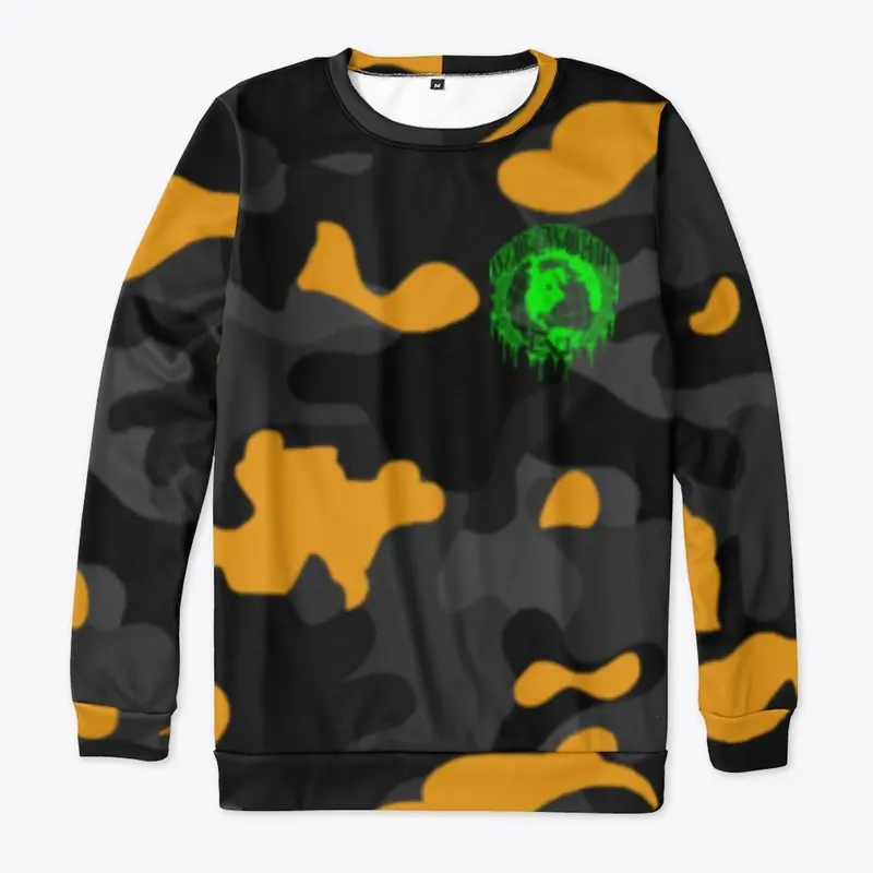 "Color Camo" Crewneck