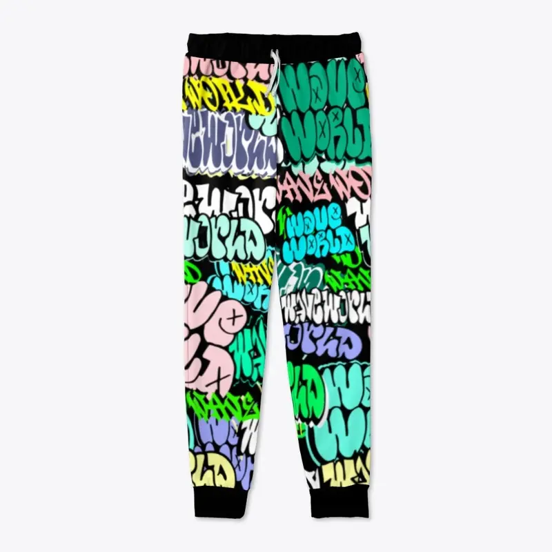 "Graffiti Bombed" Joggers