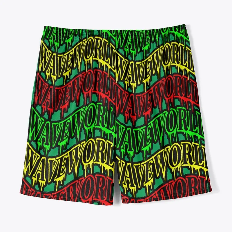 "Rasta Drip" Shorts