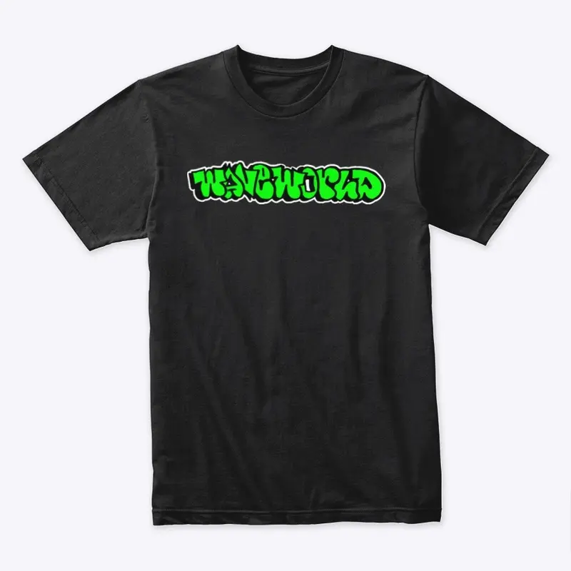 “Wave Graffiti (Green)” T