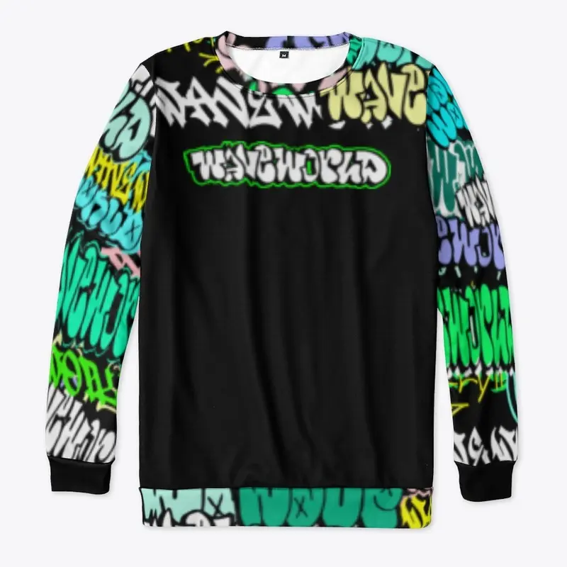 "Graffiti Bombed" Crewneck