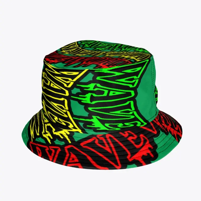 "Rasta Big Drip" Bucket