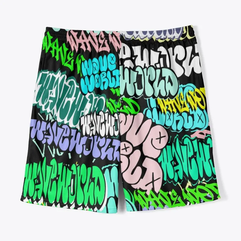 "Graffiti Bombed" Shorts