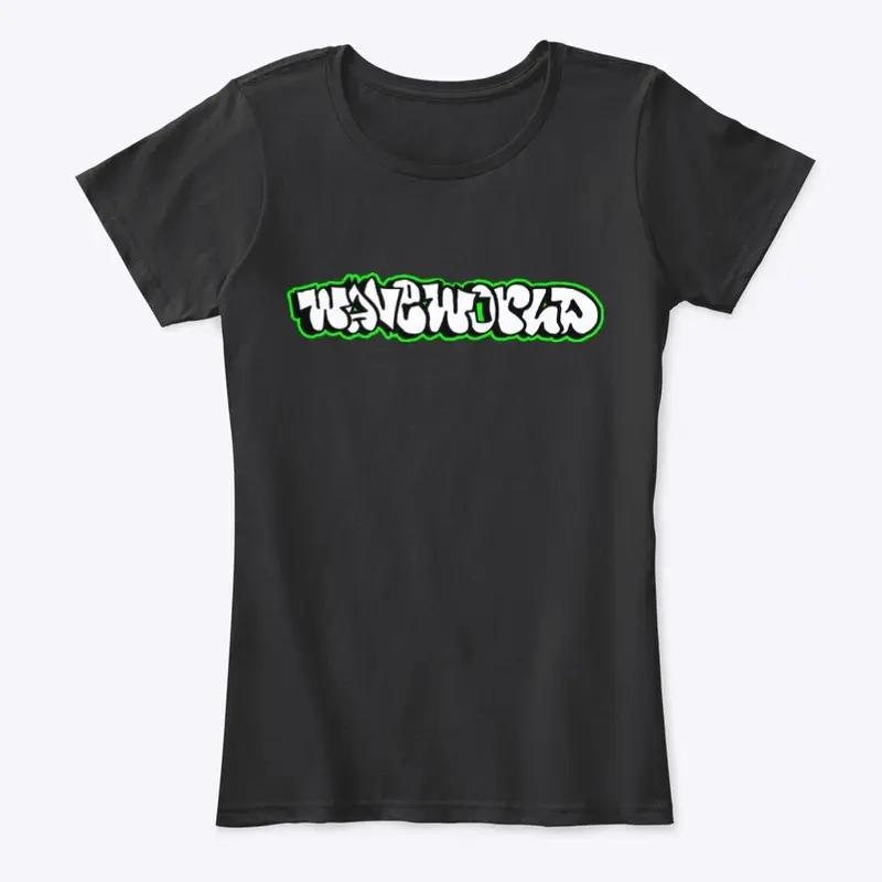 Women’s “Wave Graffiti” T