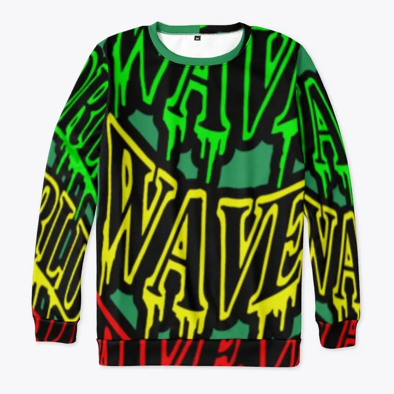 “Rasta Big Drip” Crewneck