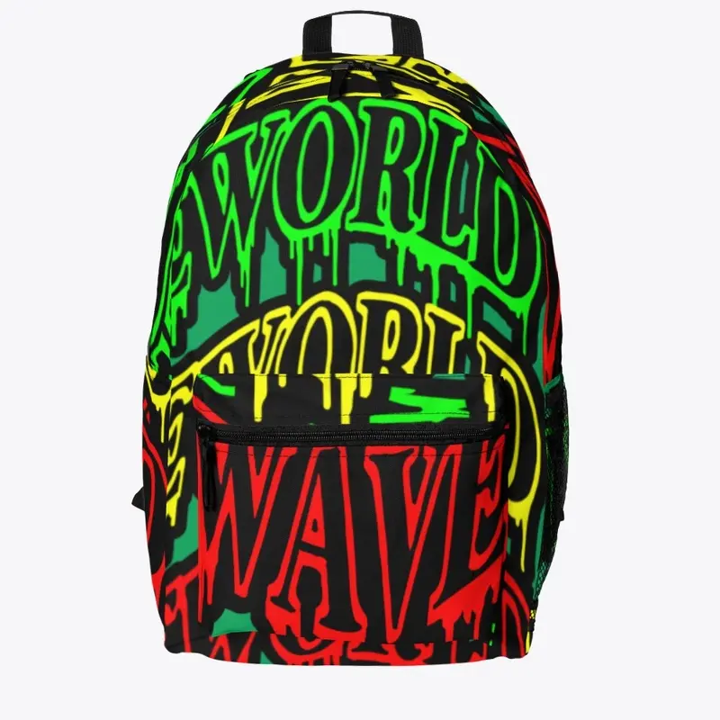 "Rasta Big Drip" Backpack